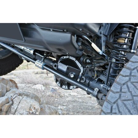 FABTECH DANA M210 Without Girdle With Fill Plug Black Steel With Skid Plate FTS24299